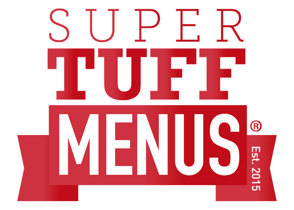 SuperTuffMenus  - menus you can wash